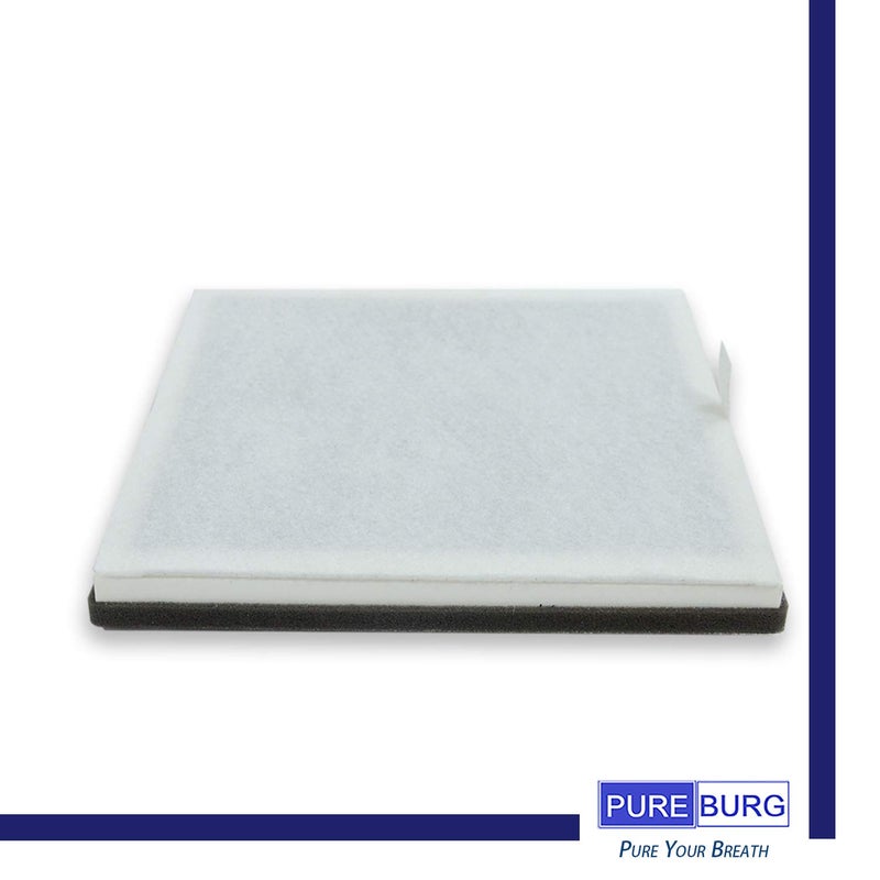 PUREBURG PEAIRFIL Replacement Filter Compatible with Pure Enrichment PureZone Air Purifier PEAIRPLG,2-Pack H13 HEPA Activated Carbon 4-Stage Filtration - Image 5